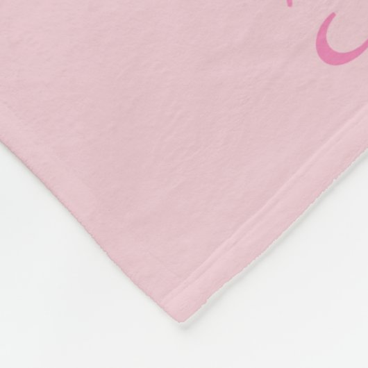  roze ster aangepaste ventilatorbank fleece deken (Hoek)