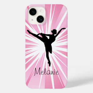 Roze Ster Ballerina iPhone 4/4s vibe Case-Mate iPhone Case