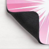 Roze ster Ballerina Muismat (Hoek)