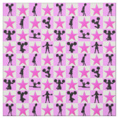 ROZE STER DIE IK GRAAG JUICH STOF (Swatch)