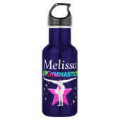  ROZE STER GEPERSONALISEERDE GYMNAST WATERFLES WATERFLES  (Voorkant)