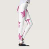 Roze ster leggings (Rechts)