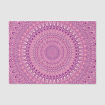 Roze ster mandala