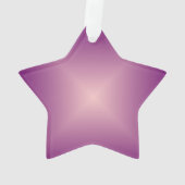  roze ster > mas Ornament (achterkant)