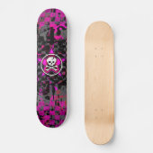 Roze ster skateboard (Voorkant)