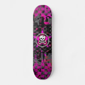 Roze ster skateboard (Voorkant)
