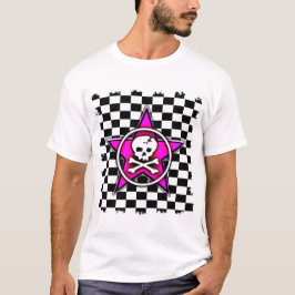 Roze ster t-shirt