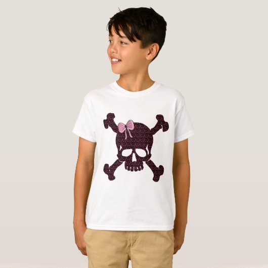 Roze ster t-shirt (Voorkant volledig)