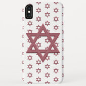 Roze ster van David Seamless Case-Mate iPhone Case (Achterkant)