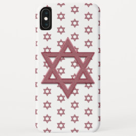 Roze ster van David Seamless Case-Mate iPhone Case
