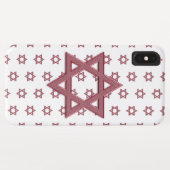Roze ster van David Seamless Case-Mate iPhone Case (Achterkant (horizontaal))