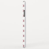 Roze ster van David Seamless Case-Mate iPhone Case (Achterkant/rechts)