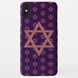Roze ster van David Seamless Case-Mate iPhone Case