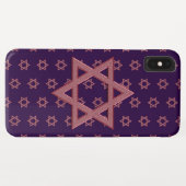 Roze ster van David Seamless Case-Mate iPhone Case (Achterkant (horizontaal))