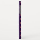 Roze ster van David Seamless Case-Mate iPhone Case (Achterkant/links)