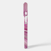 Roze Ster Wilde Bloem Hoesje (Achterkant / Links)