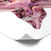 Roze sterfiguren print (Hoek)