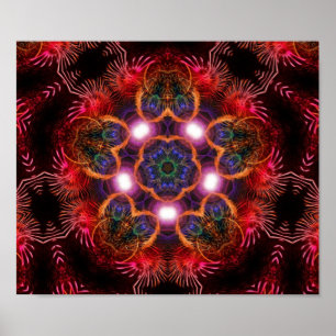 roze sterLicht poster