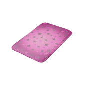 Roze sterpatroon badmat (Gekanteld)