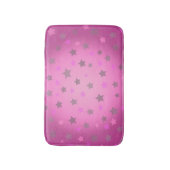 Roze sterpatroon badmat (Voorkant Verticaal)