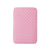 Roze sterren Bath Mat (Voorkant Verticaal)