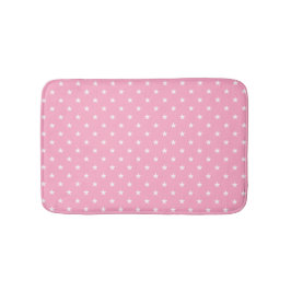 Roze sterren Bath Mat
