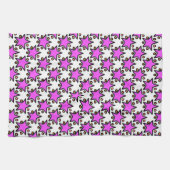 Roze sterren Handdoeken (Horizontaal)