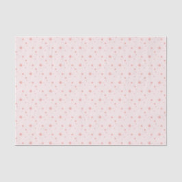 Roze Sterren Meisjesachtig Tissuepapier