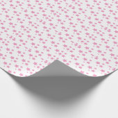 Roze sterren Modern design wrapppapier Cadeaupapier (Hoek)
