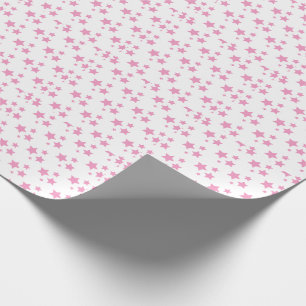 Roze sterren Modern design wrapppapier Cadeaupapier