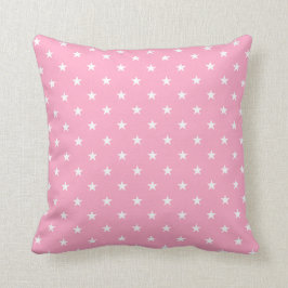 Roze sterren Pillow Kussen
