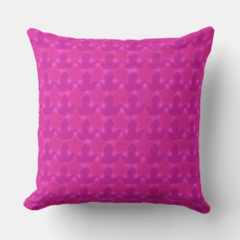 Roze sterren Pillow Kussen