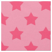 Roze sterren Roze achtergrond textiel Stof (Close Up)