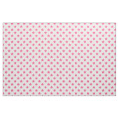 Roze Sterren Witte Achtergrond Textiel Stof (Yard (91,4 cm))