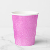 Roze Sterrennacht Baby shower Papieren kopjes Papieren Bekers (Voorkant)