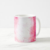 Roze sterrenstelsel koffiemok (Voorkant rechts)