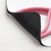 Roze Stethoscoop Muismat (Hoek)