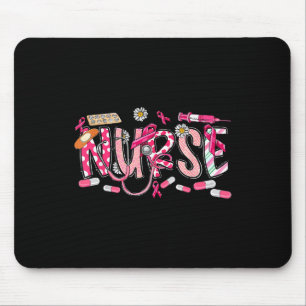 Roze Stethoscoop Zurse Medical Breast Cancer Muismat