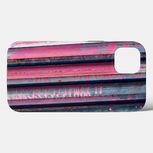 Roze steunpolen -  35 mm kleurendia Case-Mate iPhone case (Achterkant (horizontaal))