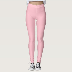 Roze Stevige Kleur Leggings