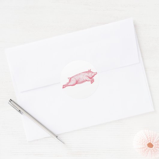 Roze Sticker (Envelop)