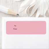 Roze Sticker Gift Label (Insitu)