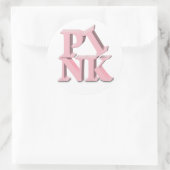 ROZE Sticker voor borstkankerbewustzijn (Tas)