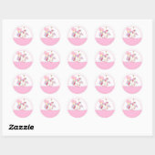 Roze stickers van Unicorn Classic Scrapbook (Vel)