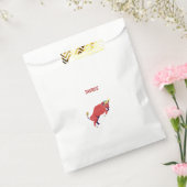 Roze Stier, sterrenbeeld, sterrenbeeld afdruk Bedankzakje (Gezegeld)