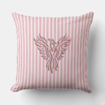 Roze stijgende fenix met roze banden, vers ontwerp