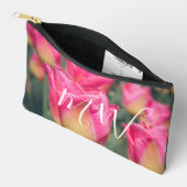 Roze stijl lentetulpen etui (Open)