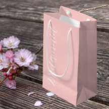 Roze Stijl Schrift Trouw Bruidsmeisje