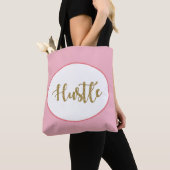 Roze, stijlvol en modern tote bag (Dichtbij)