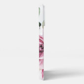 Roze, stijlvol initiaal iPhone hoesje (Rechterkant)